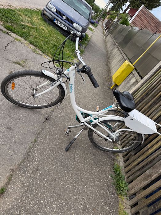 Bicicletă full electrică - 25km/h