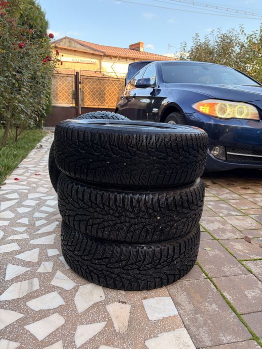 Anvelope iarna Nokian 195/65R15 WR D4 cu jante tabla