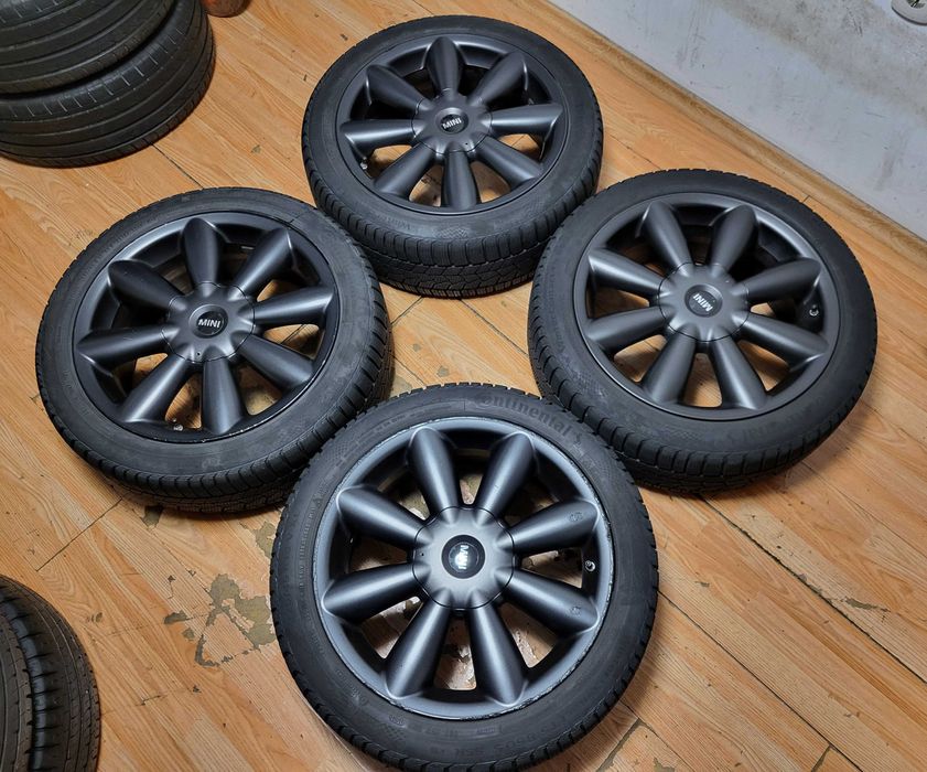 джанти 18" 5х120 Mini с гуми 225/45/18 Continental