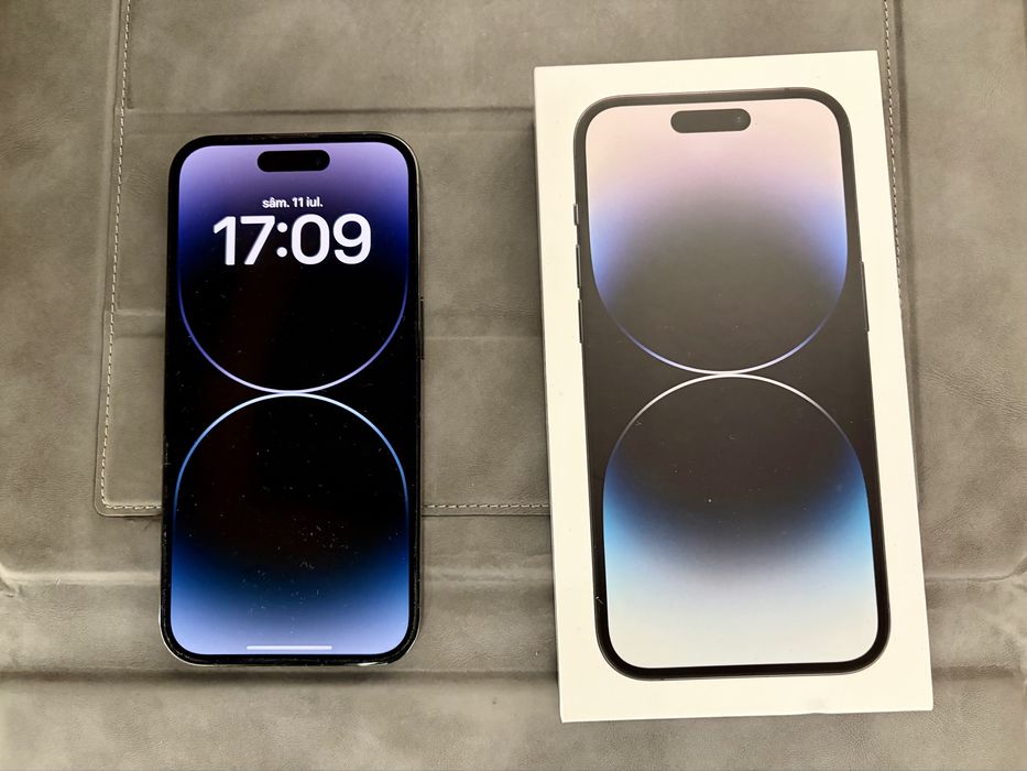 iPhone 14 Pro 128GB + CADOU Căști Xiaomi + Lavalieră