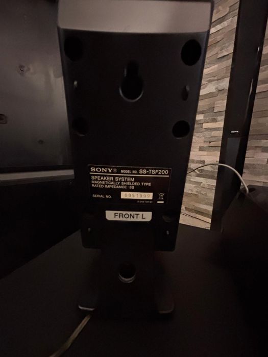 Sistem Boxe Home Cinema 5.1 Sony – 2 Boxe Turn, Sateliți, Centru & Subwoofer