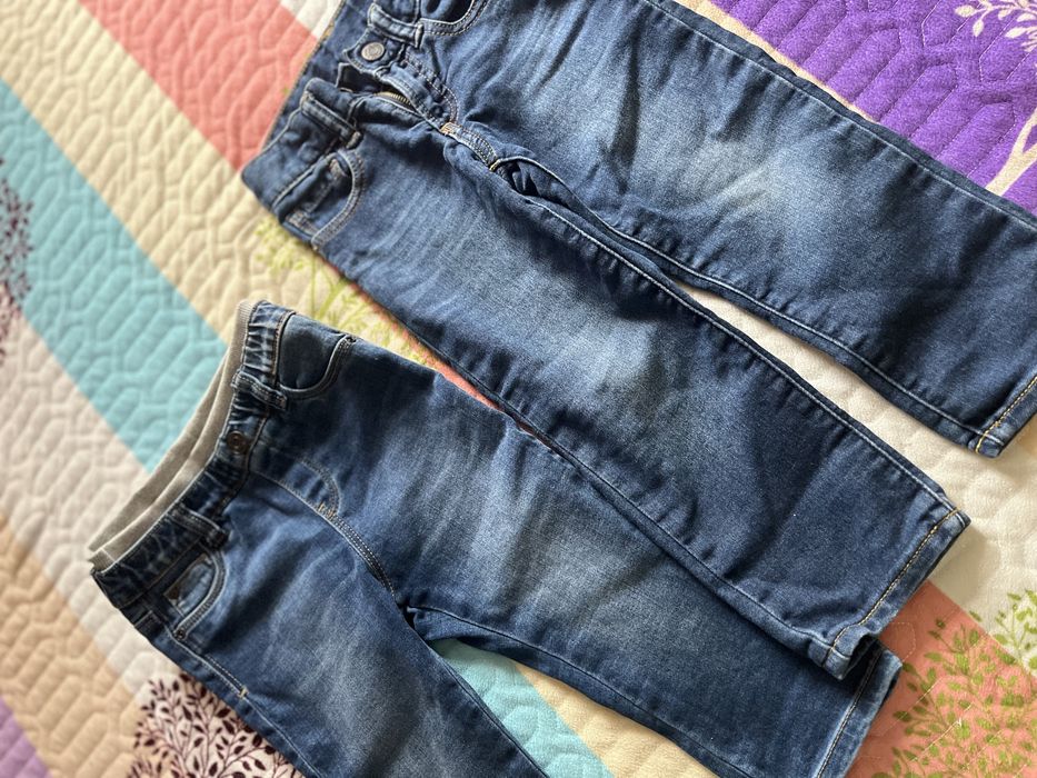 Детские джинсы в синем цвете