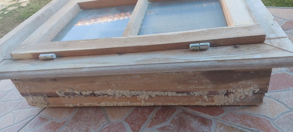 дъбова двойна дограма