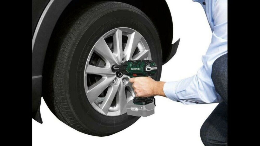 НОВ Немски Акумулаторен Гайковерт Parkside 400 Nm 20V Германия