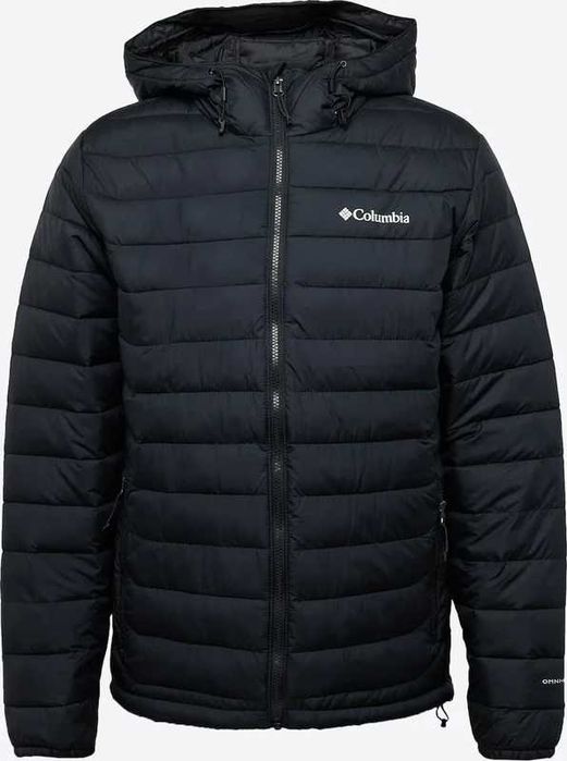 Columbia, Geacă cu glugă Powder Lite II Hooded, Negru, M