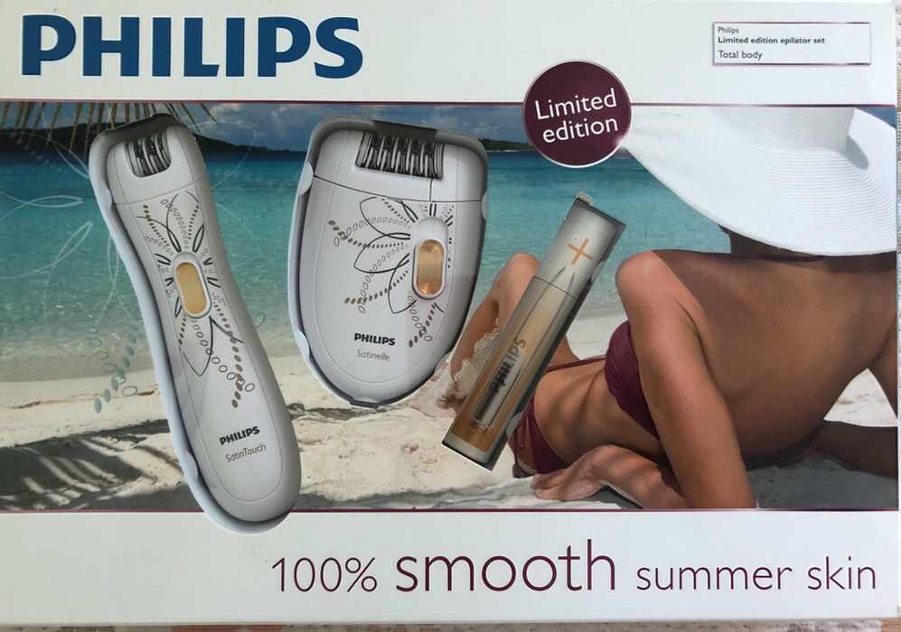 ЕПИЛАТОР PHILIPS HP6540/00 / Limited edition epilation set Philips