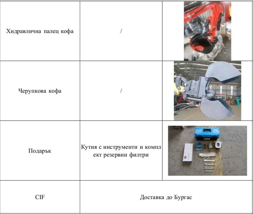 Мини багер продажба