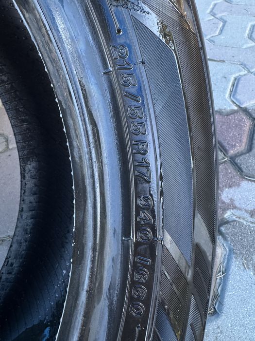 215/55/17 резина зима