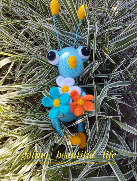 Вязаные игрушки.