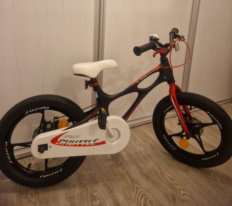 Bicicleta copii Royal Baby Space Shuttle, Negru - 16"