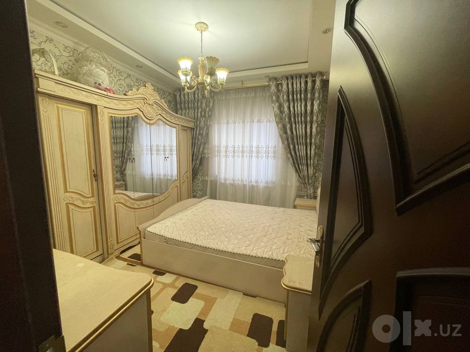 Аренда 4/2/5 Юнусабад 14. С обстановкой., чистая. 600 уе. Место супер