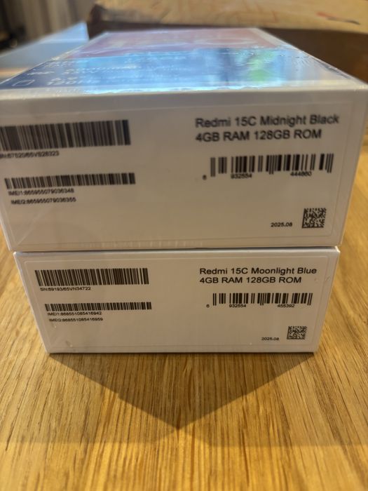 Xiaomi Redmi 15c 128gb чисто нови от А1 3 г гаранция