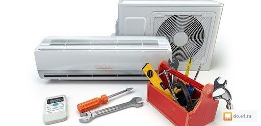 Установка сплит кондиционеров.