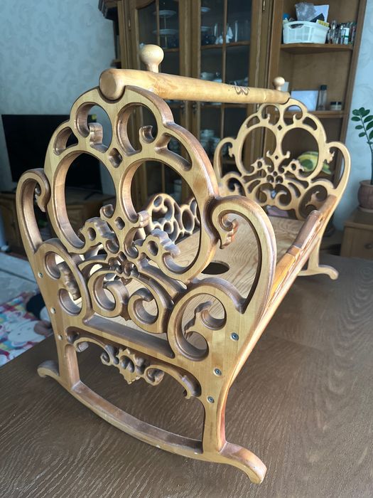 Бесик ручной работы, колыбель