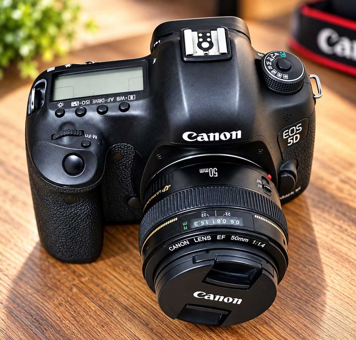 Canon 5D mark III + Canon 50mm 1.4 + 2 carduri de 64gb