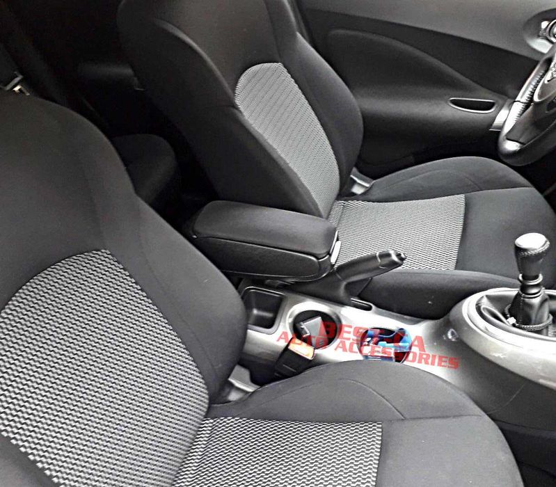 Cotiera auto dedicata textile negru pentru Nissan Juke 2010-2019 Nou