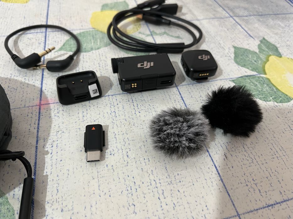 Микрофон DJI Mic Mini 1 TX + 1 RX Type-C черный
