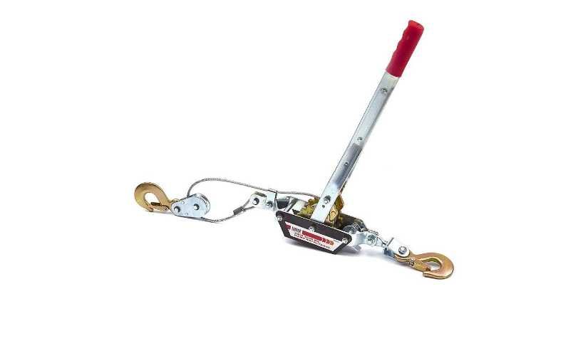 Troliu manual de 2 / 4 T tone Vinci 2 carlige Scripete