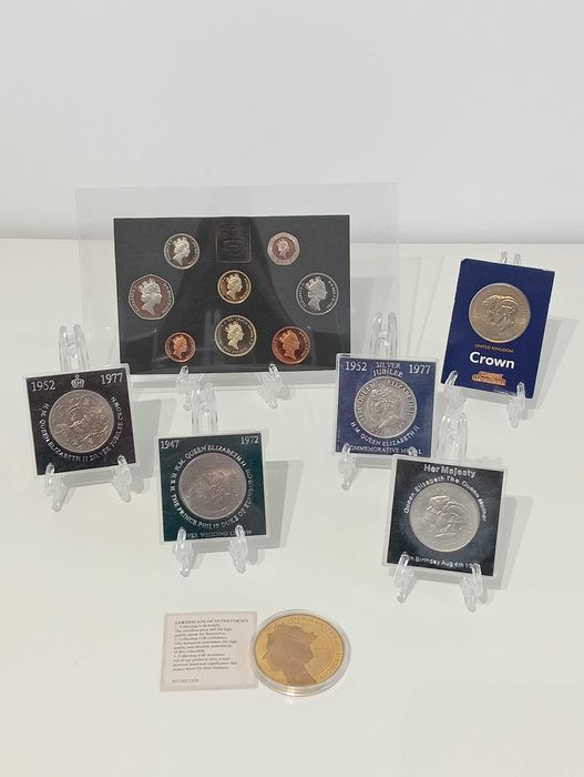 Medalii comemorative, monede, seturi monetare