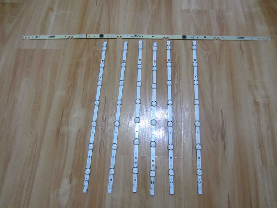 Set 6 bare Led cod 23335643 -17DB49V15B cu 7 leduri/bara pt. Tv de 49"
