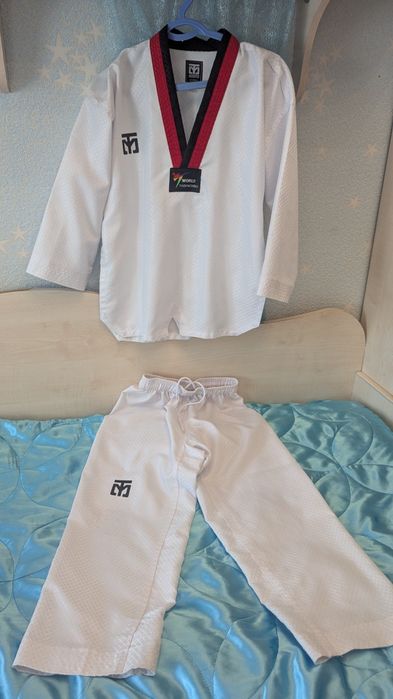Форма спортивная для тхэквондо 140 рост