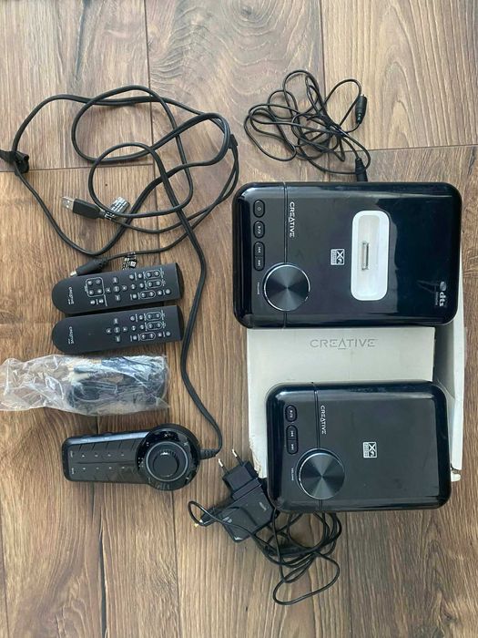 Sistem Audio Creative Sound Blaster X-Fi Wireless + Placă de sunet externă - Raritate