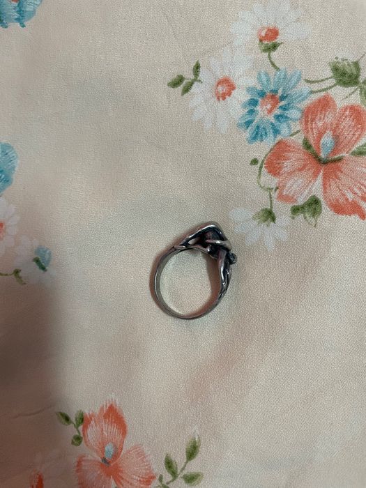 Сребърна гривна пръстен обеци колие