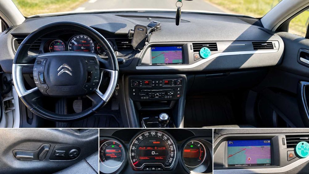 Citroën C5 Exclusive 2.0 HDi 163 CP – Full Option, Suspensie Hidroactivă