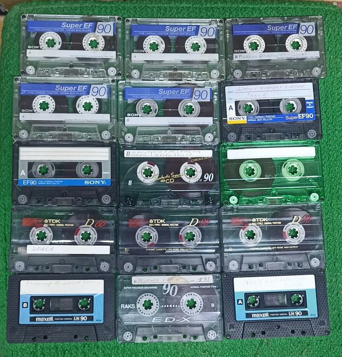 Кассеты 1000 японские б/у оригинал