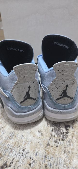 Papuci Jordan 4 sky Blue
