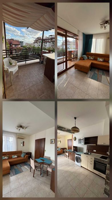 Дава се под наем Тристаен апартамент в Несебър - 77 кв.м за 498.27 € - Снимка #2