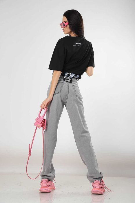 Сиви дънки Grace