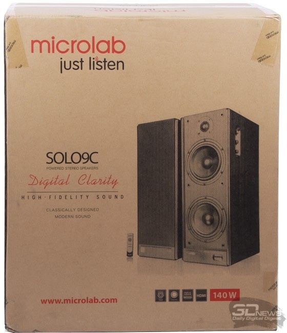 Новые Колонки Microlab solo 9C