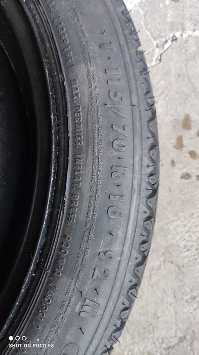 Гума с джанта патерица за Opel Astra H