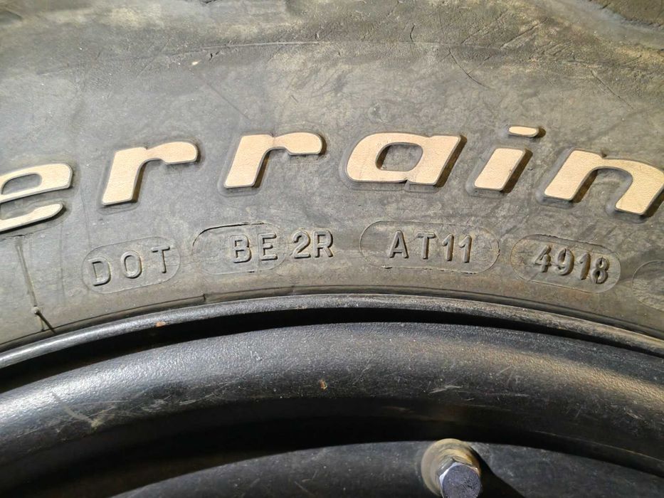 4х Гуми с джанти за Тойота 265/65/17 BFGoodrich All-Terrain