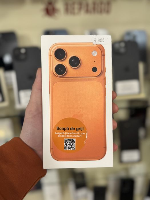 iPhone 17 pro SIGILAT - 1tb - cosmic orange