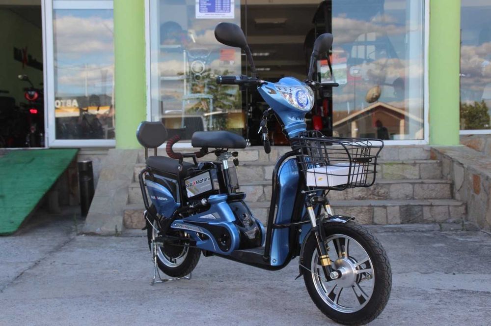 Електрически скутери тип мотопед MaxMotors EBZ16 500W/48V/12Ah