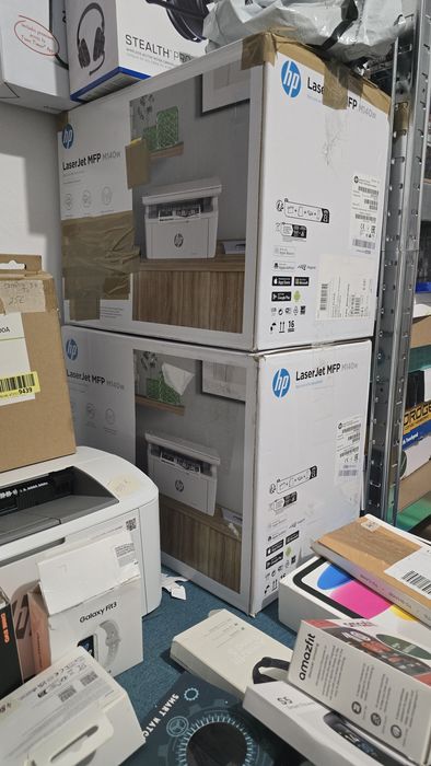 Лазерен Принтер HP LaserJet MFP M140w (3-в-1, Wi-Fi)