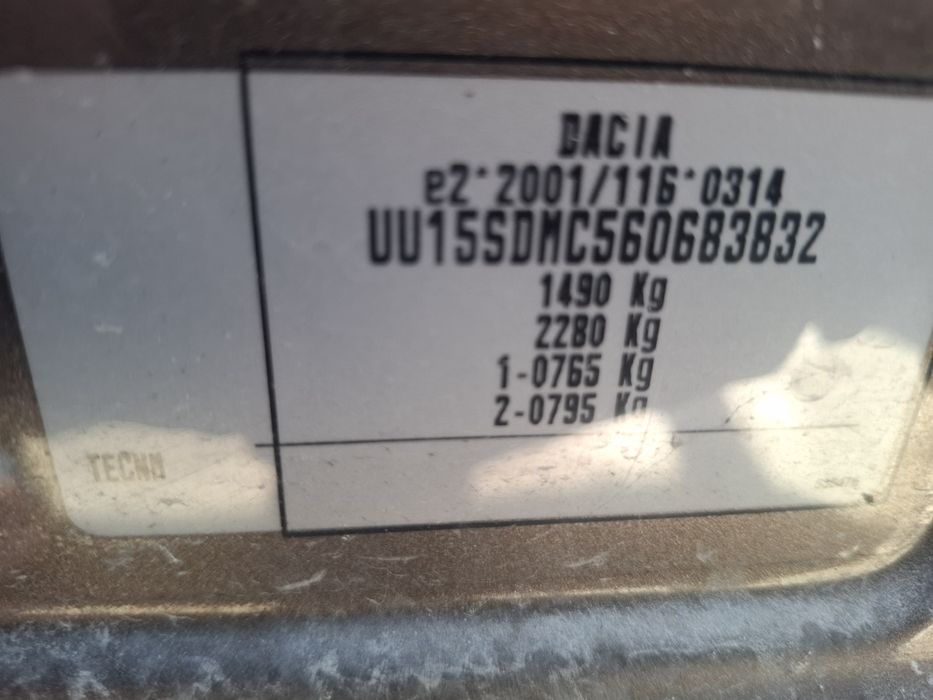 Vând motor 1.0sce 999Sce Dacia Sandero  54kw