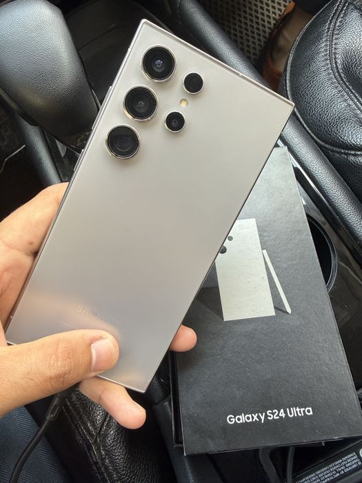 Samsung S24 Ultra 12/256gb Titanium Gray Vetnam 1yillik