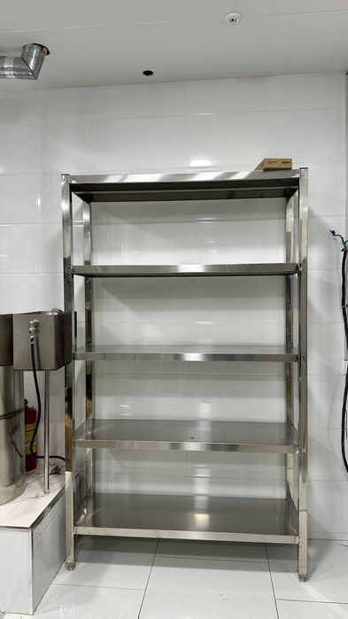 Нержавейка стол, зонт вытяжной, мойка, стелаж и т.