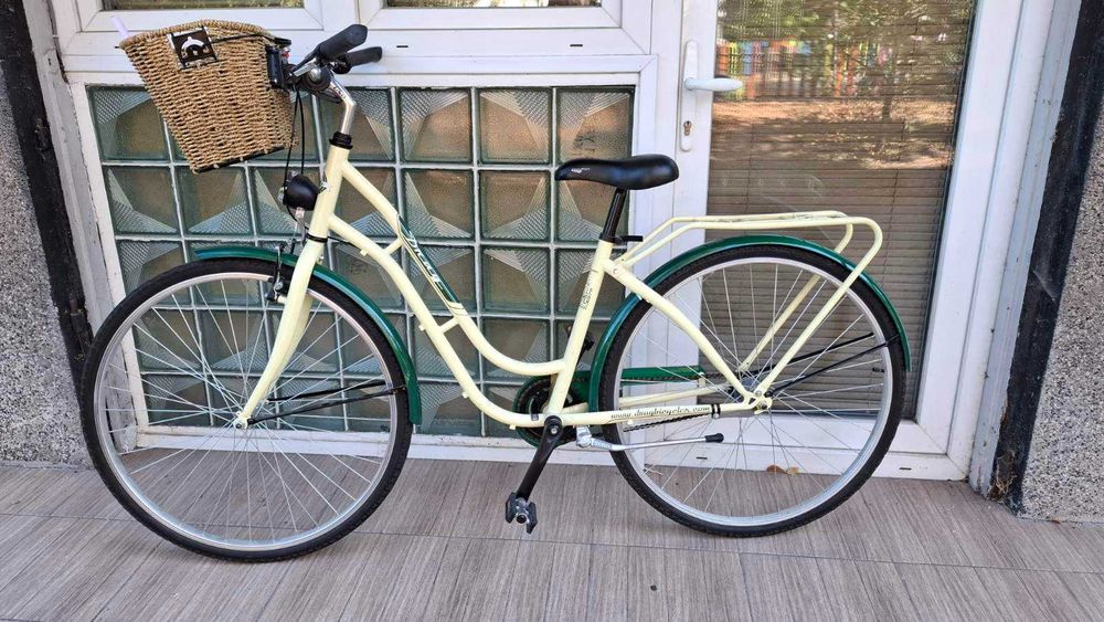 Велосипед Drag Oldtimer 28" + ратанова кошница