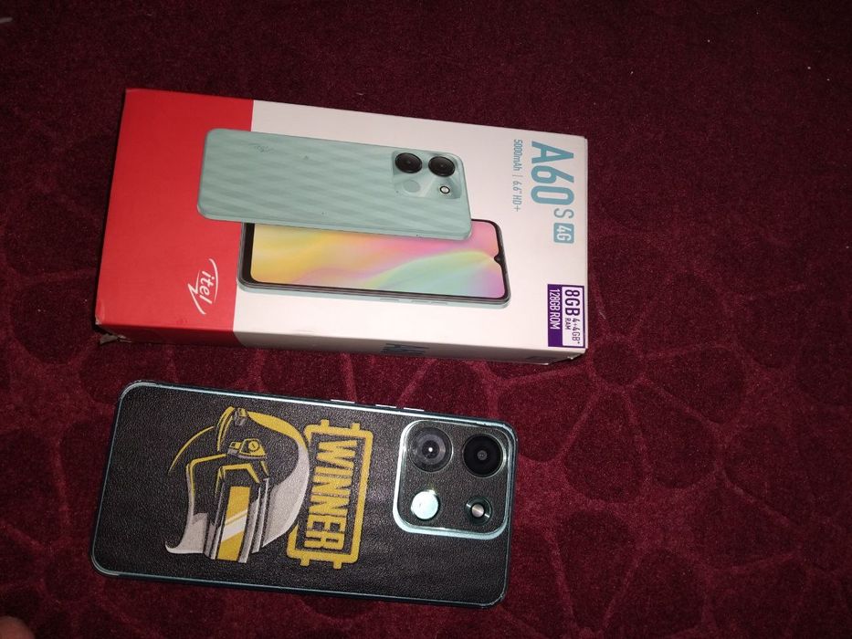 Itel a60s xotira 128/4+4 100%hammajoyi ishladi imeka 2ta sim bõgan