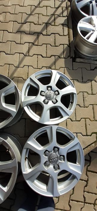 4 jante aliaj 5x112 R16 originale Audi A3 A4 A6