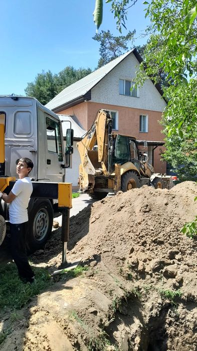 Септик под ключ Установка бетонных колец Канализация и водопровода