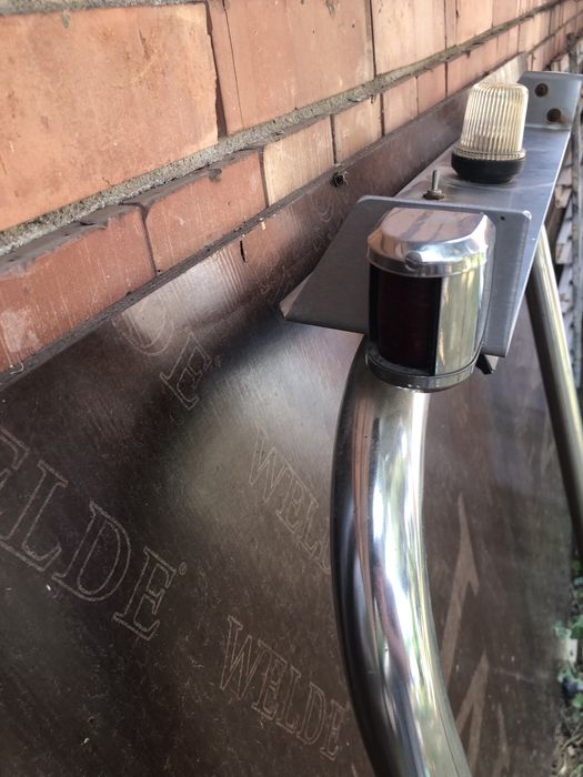 Ролбар за лодки с осветление