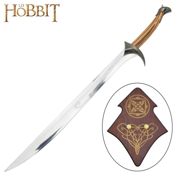 Меч Hobbit Торин Дъбощит Оркрист Thorin Oakenshield ORCRIST SWORD LOTR