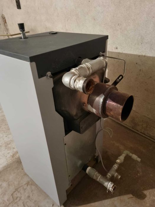 Котел на дърва - почти неизползван