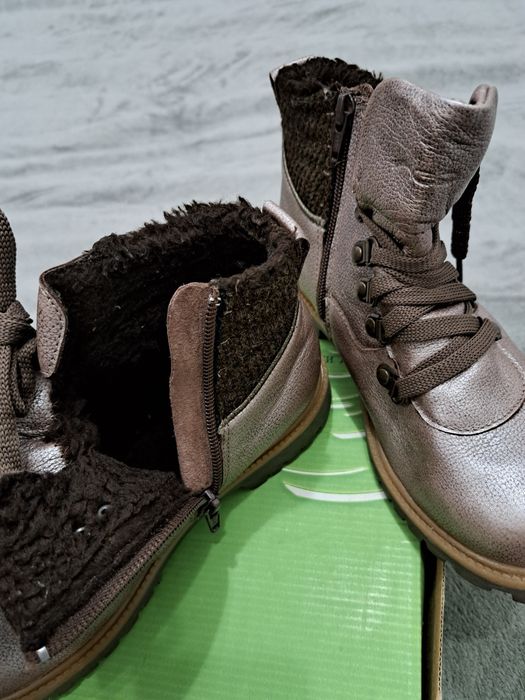 Зимни боти естествена кожа  35 номер