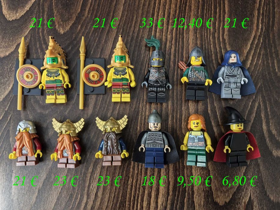 LEGO минифигурки рицари пирати нинджаго космос колекционерски стар уорс уестърн фортнайт властелинът на пръстените други